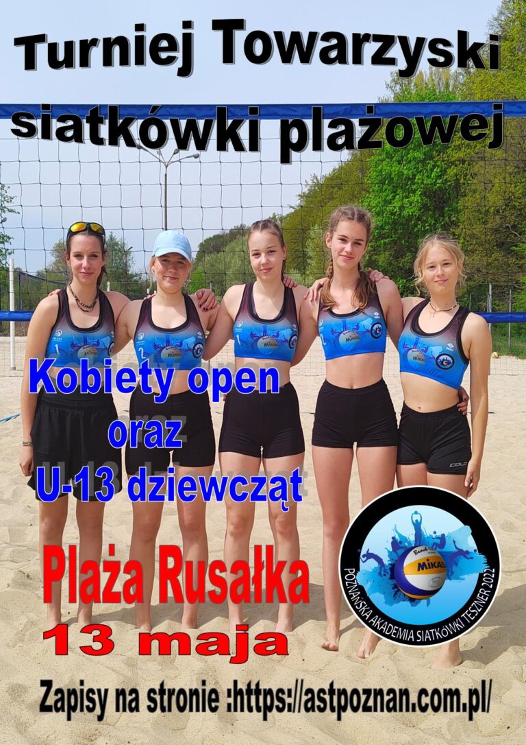 Turniej towarzyski siatkówki plażowej