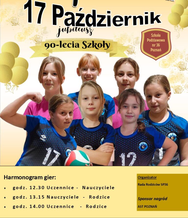 Turniej siatkówki z okazji 90-lecia SP36