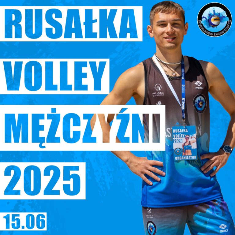 Turniej siatkówki plażowej mężczyzn               „Rusałka Volley”  15 czerwca 2025r